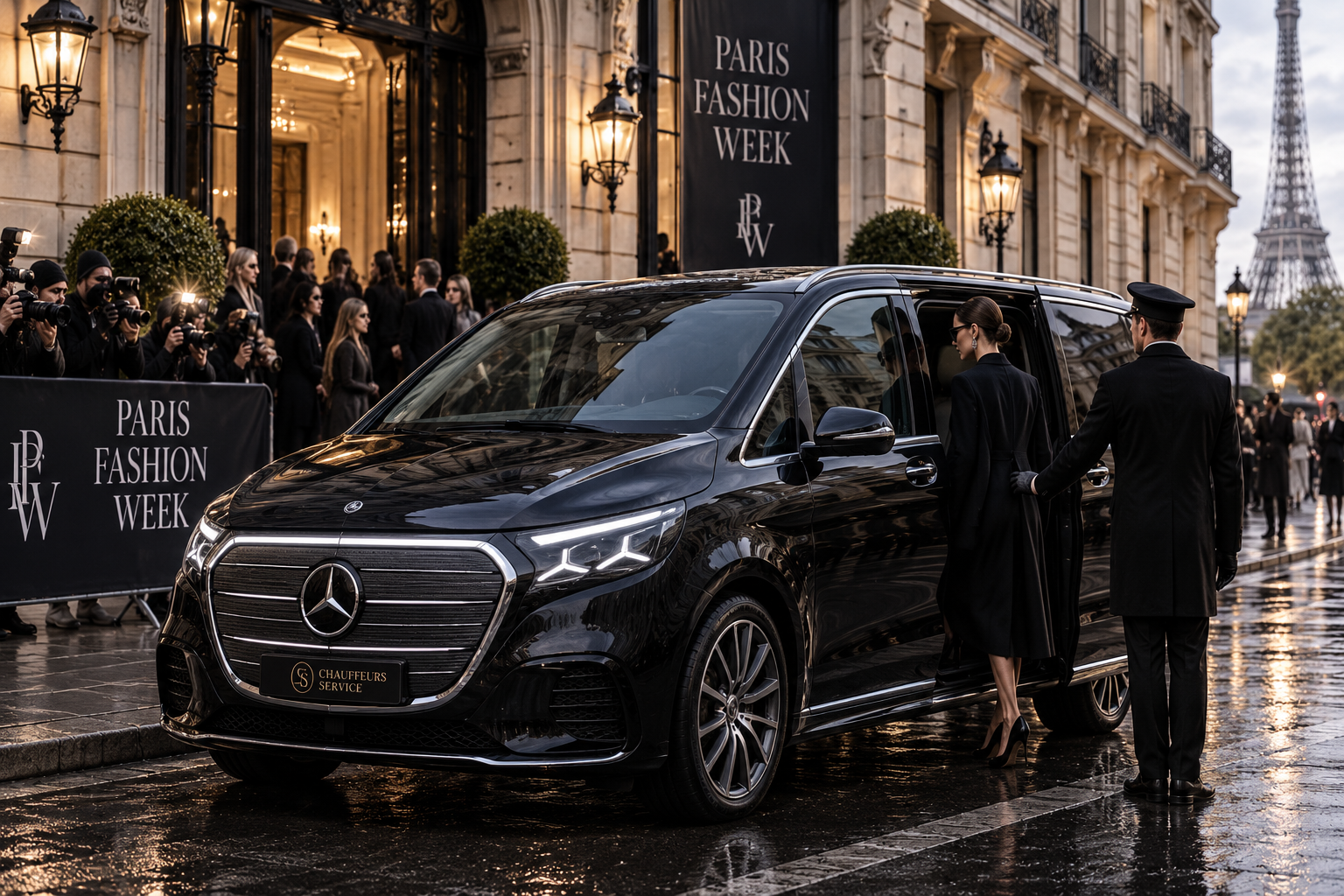 Transport pour séminaires et événements professionnels à Paris avec Chauffeur Service